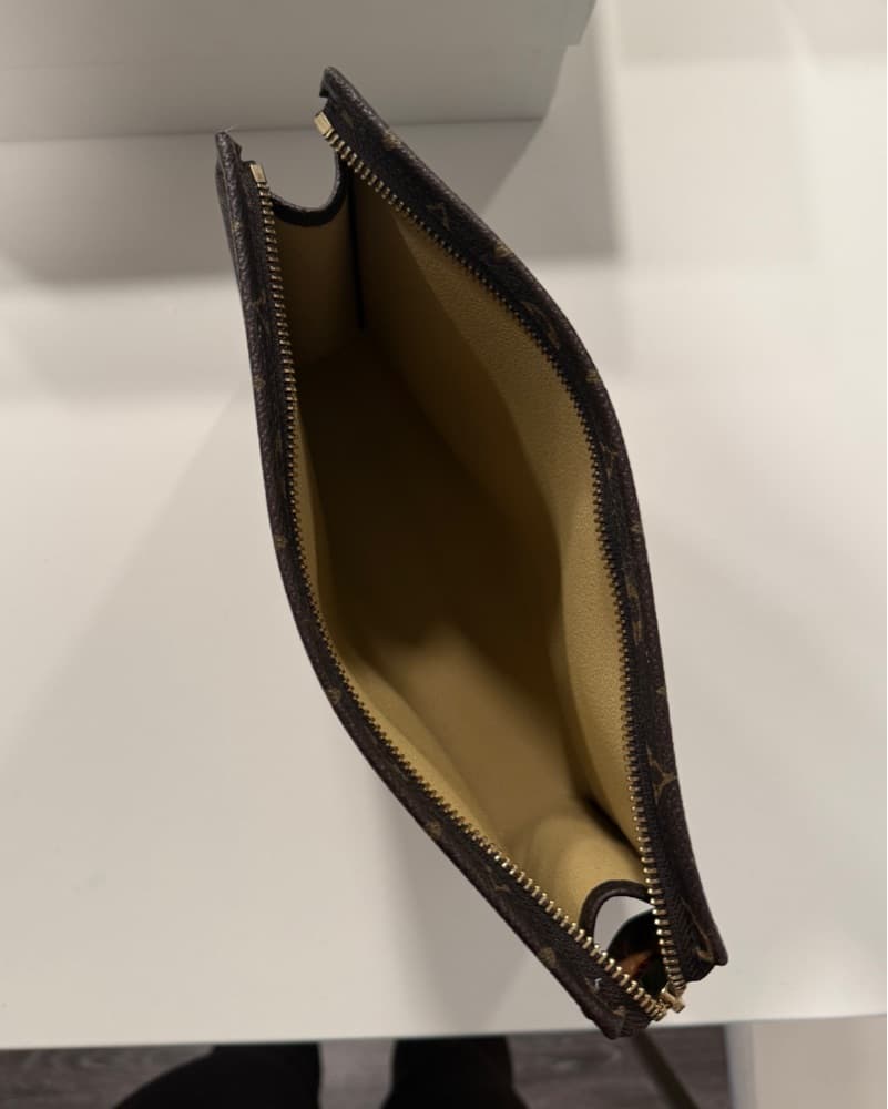 Monogram LV Canvas Zip Pouch - Image 2