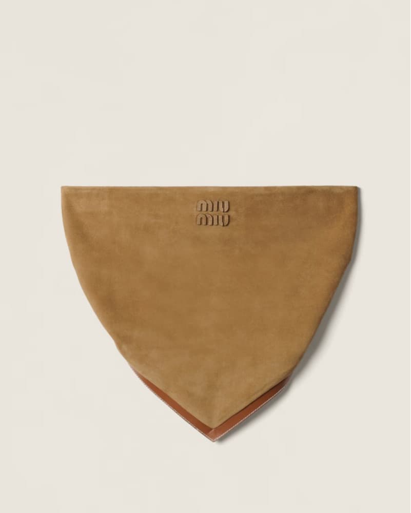 (XS- M) Miu Miu Suede Adjustable Top  - Image 1