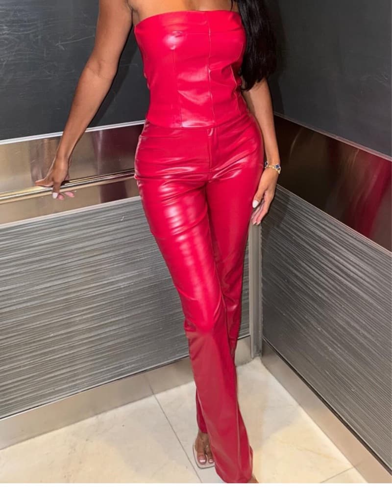 Faux Leather Set  - Image 1