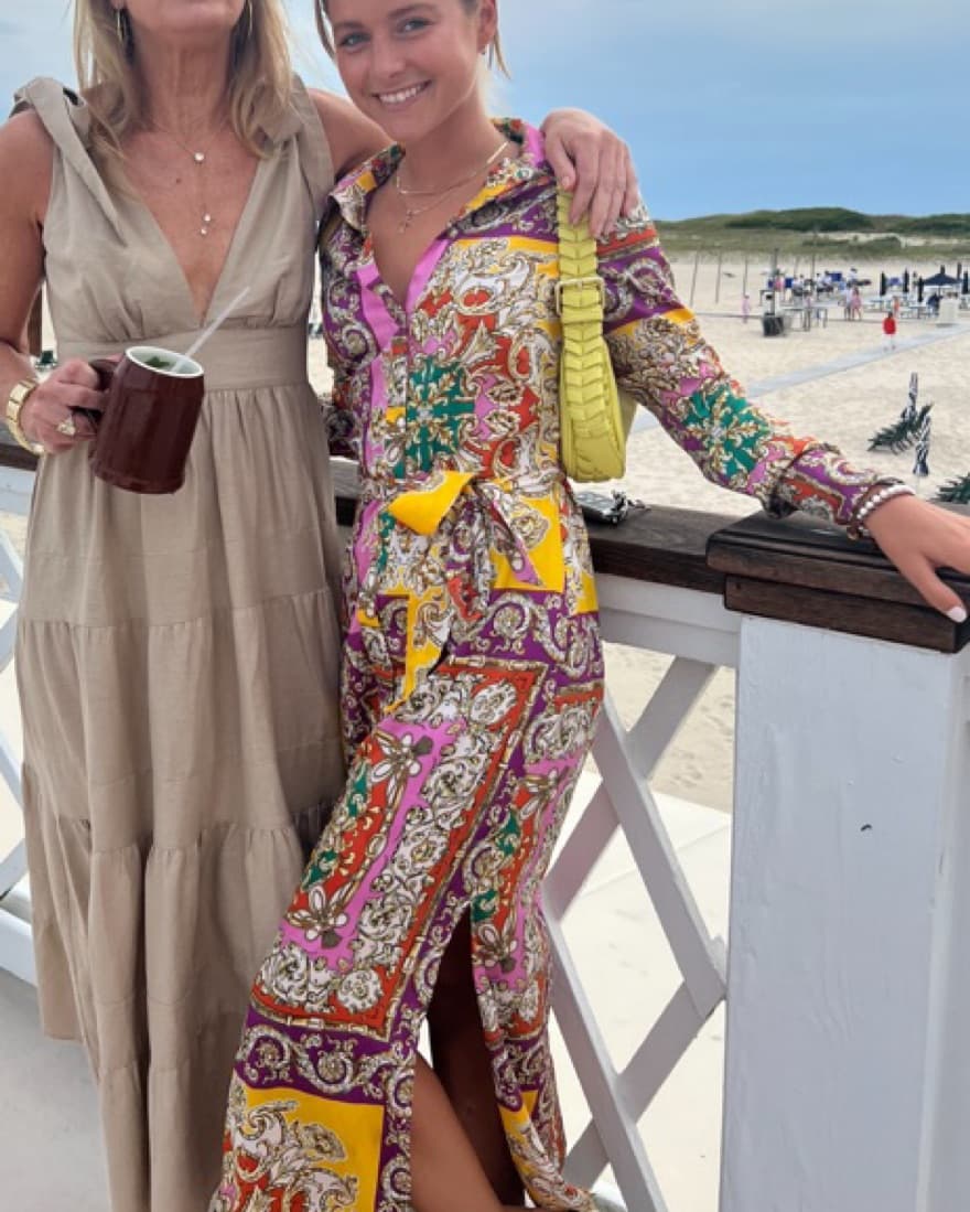 Mango Patterned Dress - Image 2