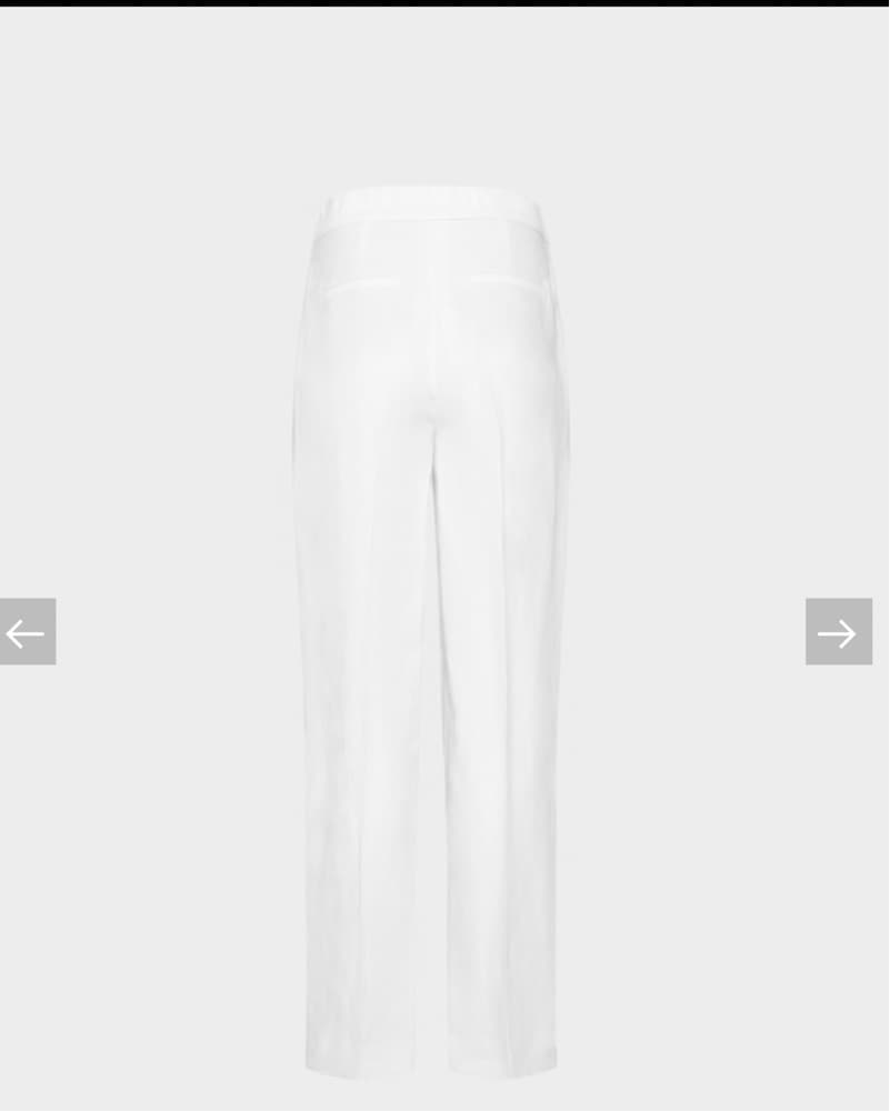 White Linen Trouser - Image 4