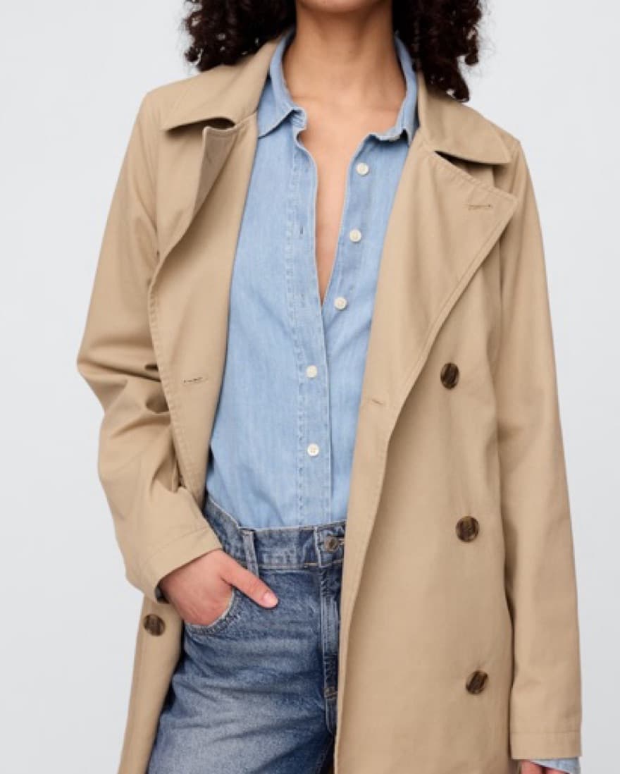 Effortless Chic Trench Coat - Image 4