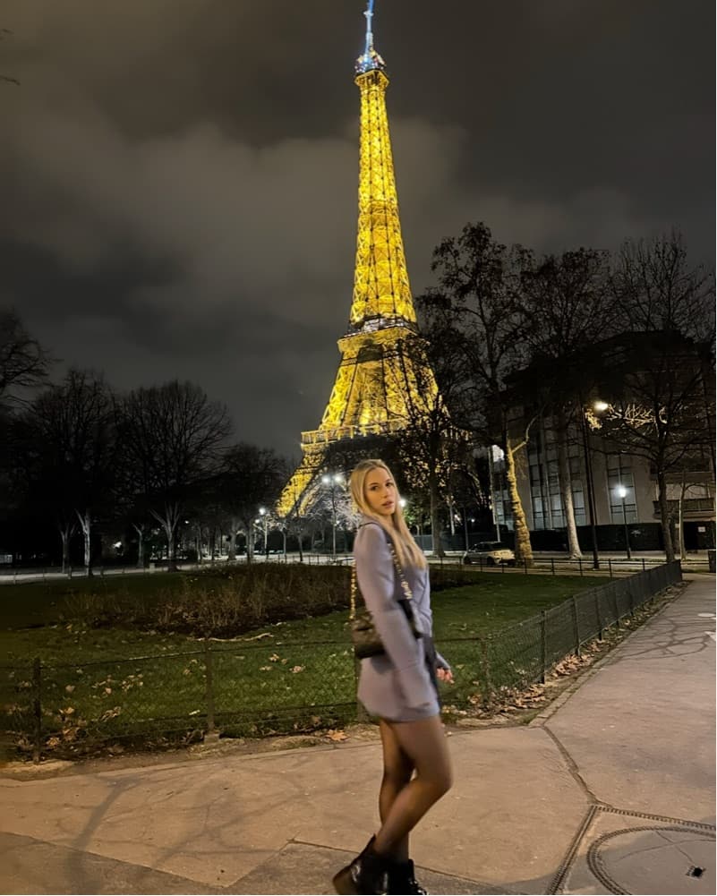 Princess Polly Blue Wrap Blazer Dress  - Image 3