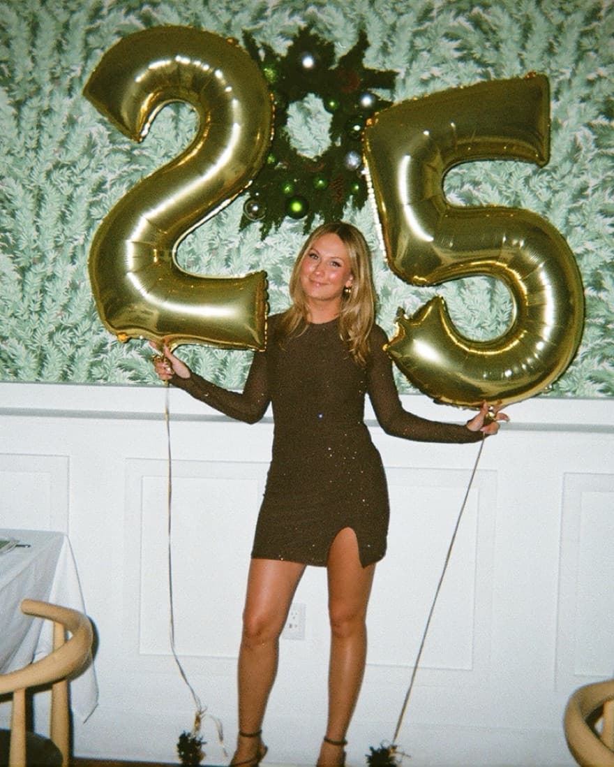 AFRM Brown & Gold Sequin Mini Dress  - Image 6