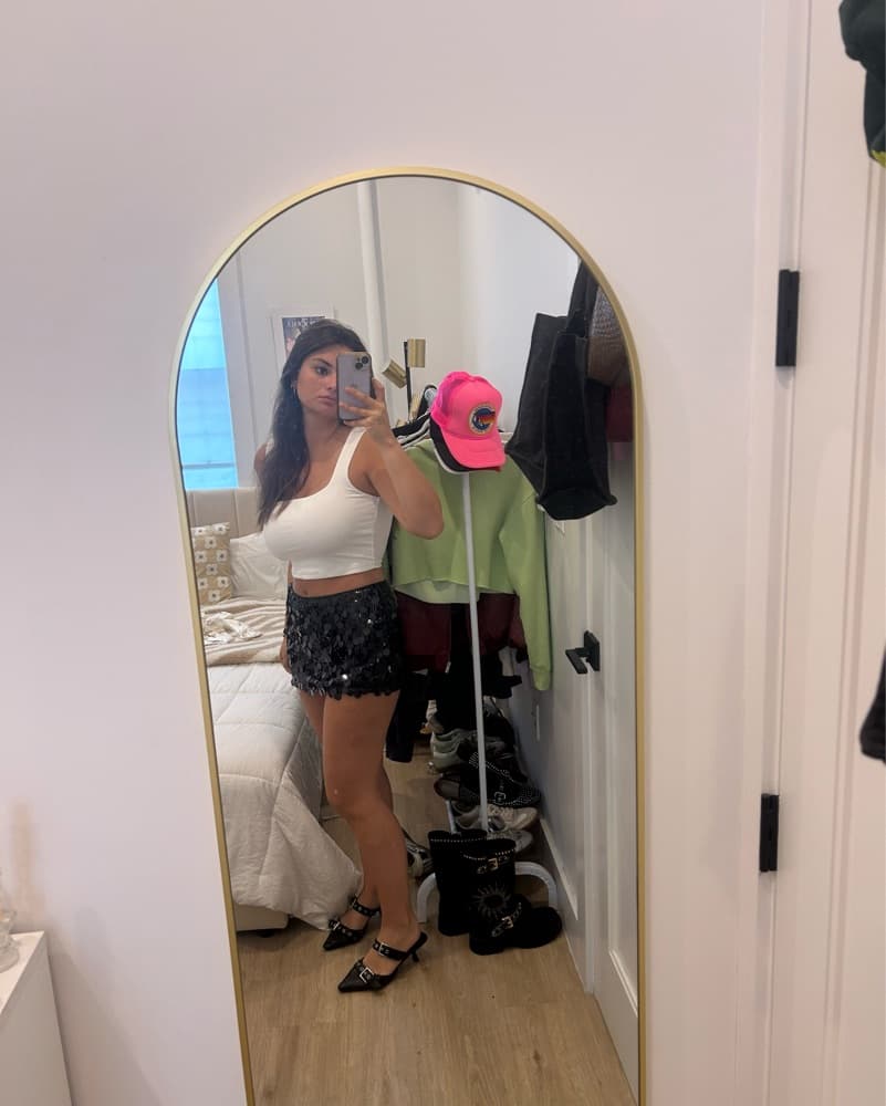 Black Revolve Seqence Mini Skirt  - Image 3