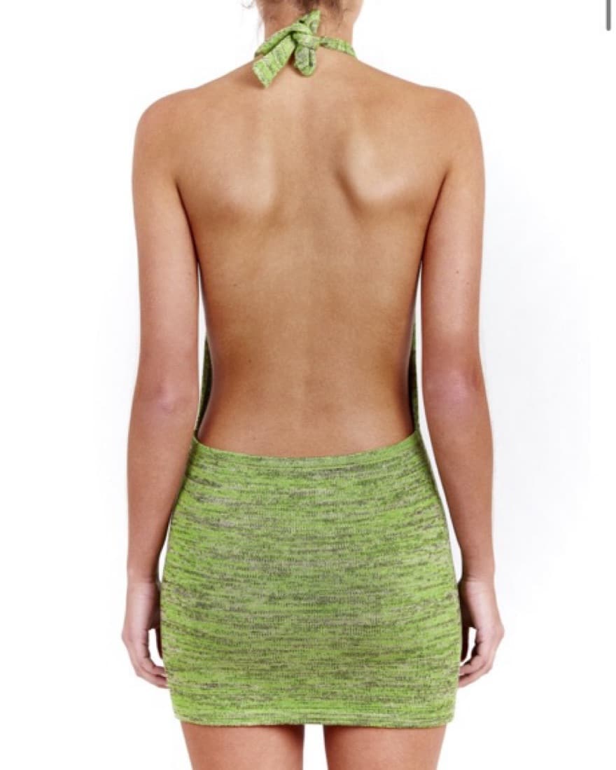 Bamba Swim Green Halter Dress - Image 2