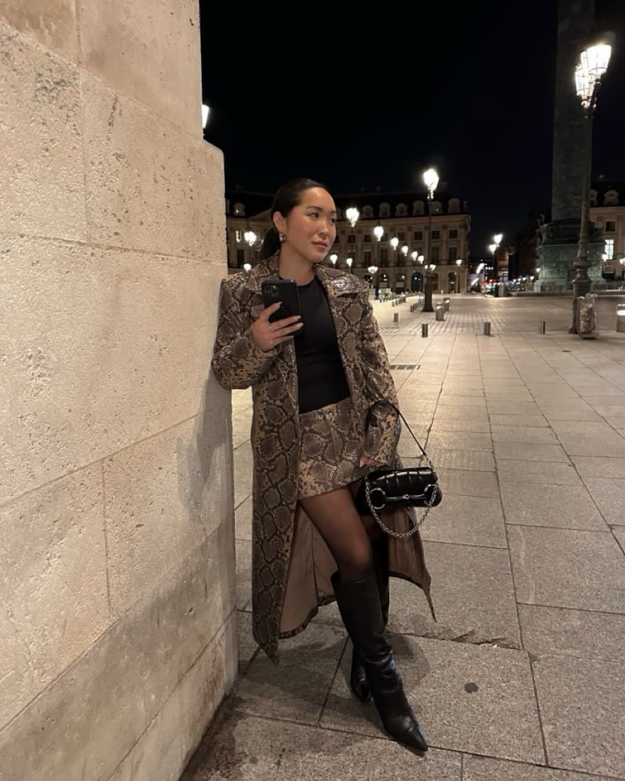 Retrofete Steffan Leather Trench Coat  - Image 3