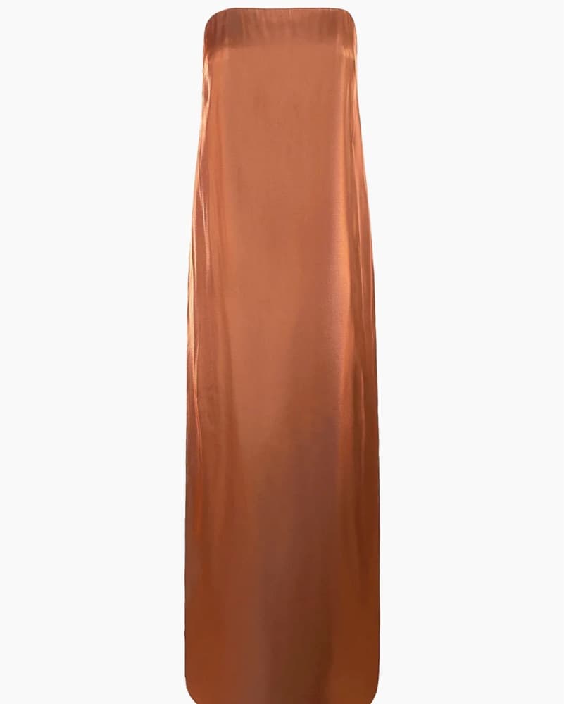 Staud Casey Dress - Bronze - Image 3