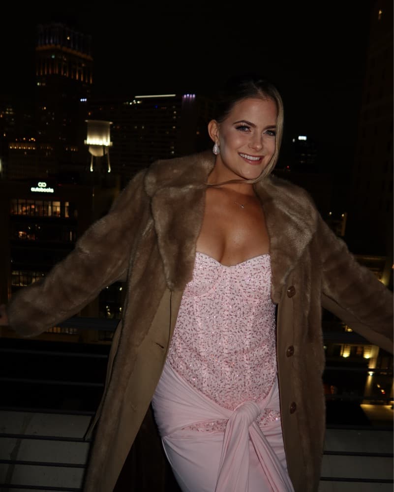 Pink Sparkly Birthday Dress - Image 2