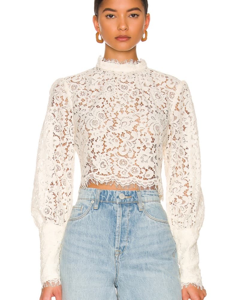 Georgia Lace Top - Osyter - Image 1