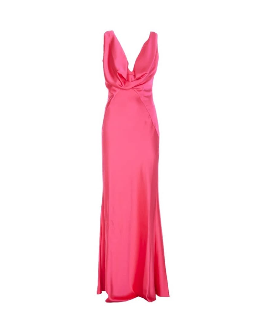 Hot Pink Pinko Arzigliano Dress - Image 2