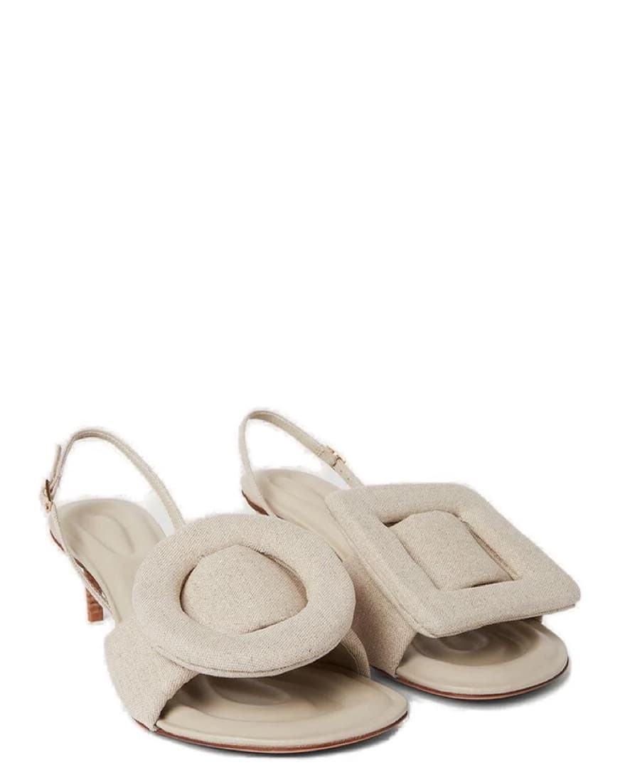 Jacquemus Beige Sandales Cuscinu Heels - Image 1