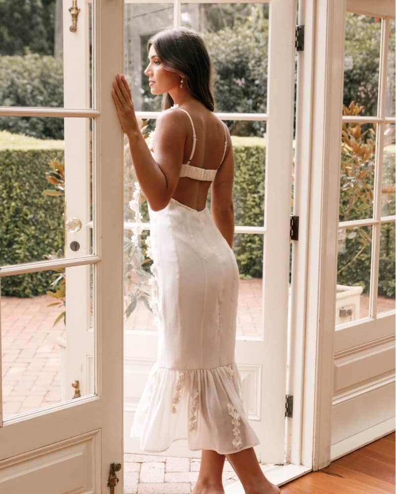 European Summer Wedding Guest Dress - Image 3
