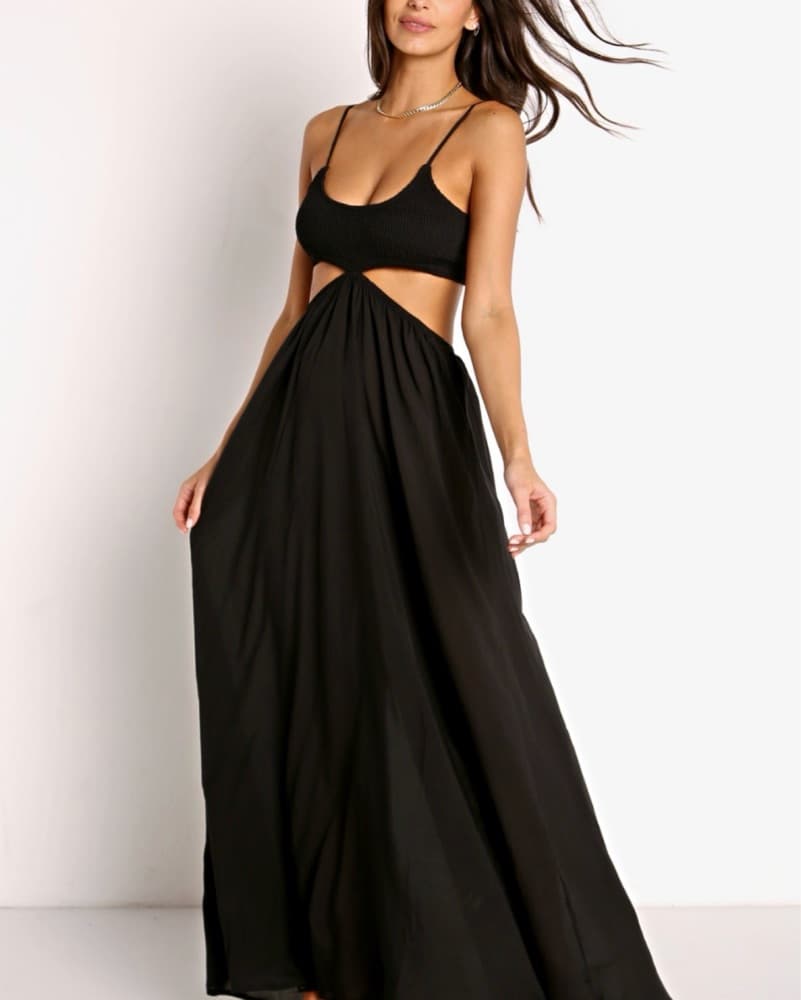 Indah Innocence Black Dress - Image 2