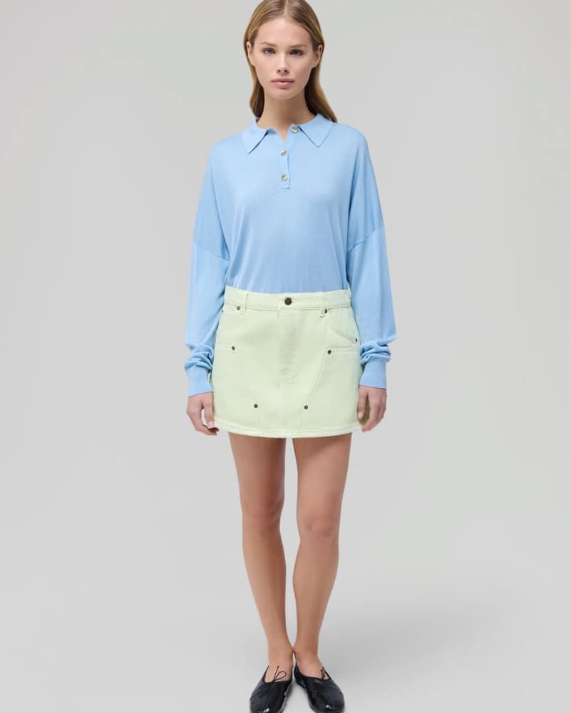 Renggli Green Cargo Skirt - Image 1
