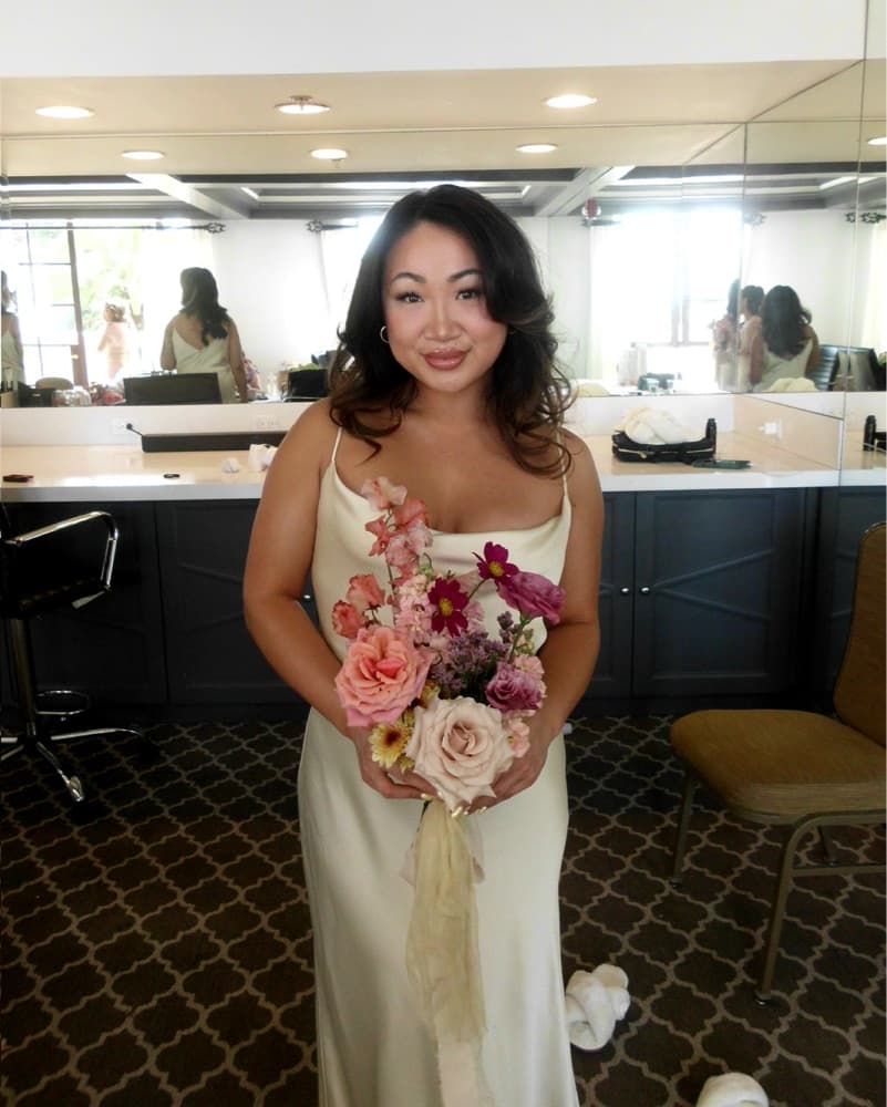 Jenny Yoo Butter Yellow Satin Dress  - Image 3