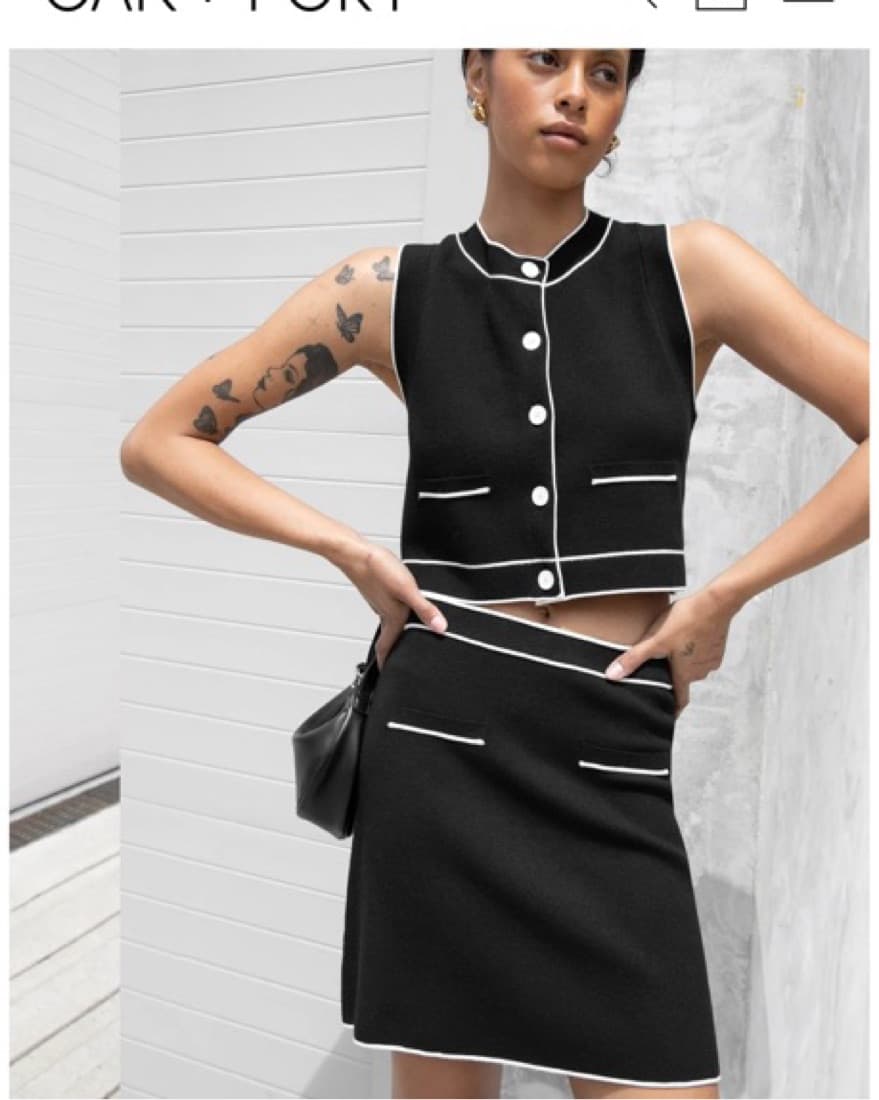 Chic Monochrome Set - Image 6