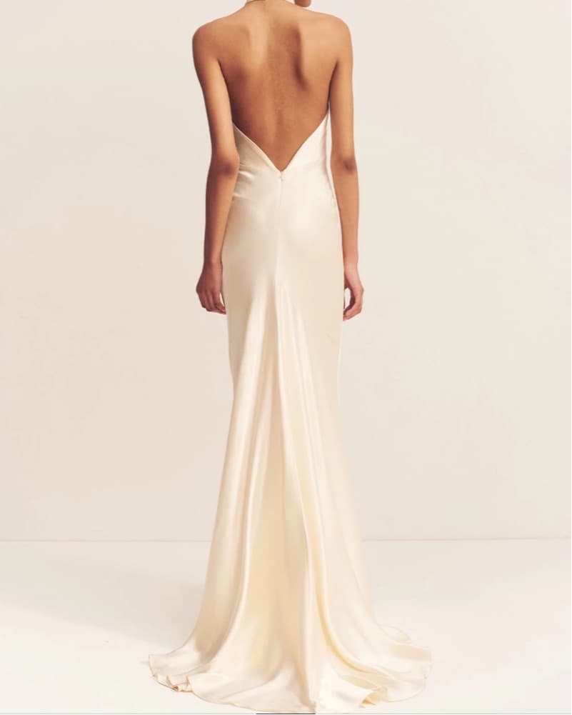 Shona Joy La Lune High Open Back Gown - Image 3