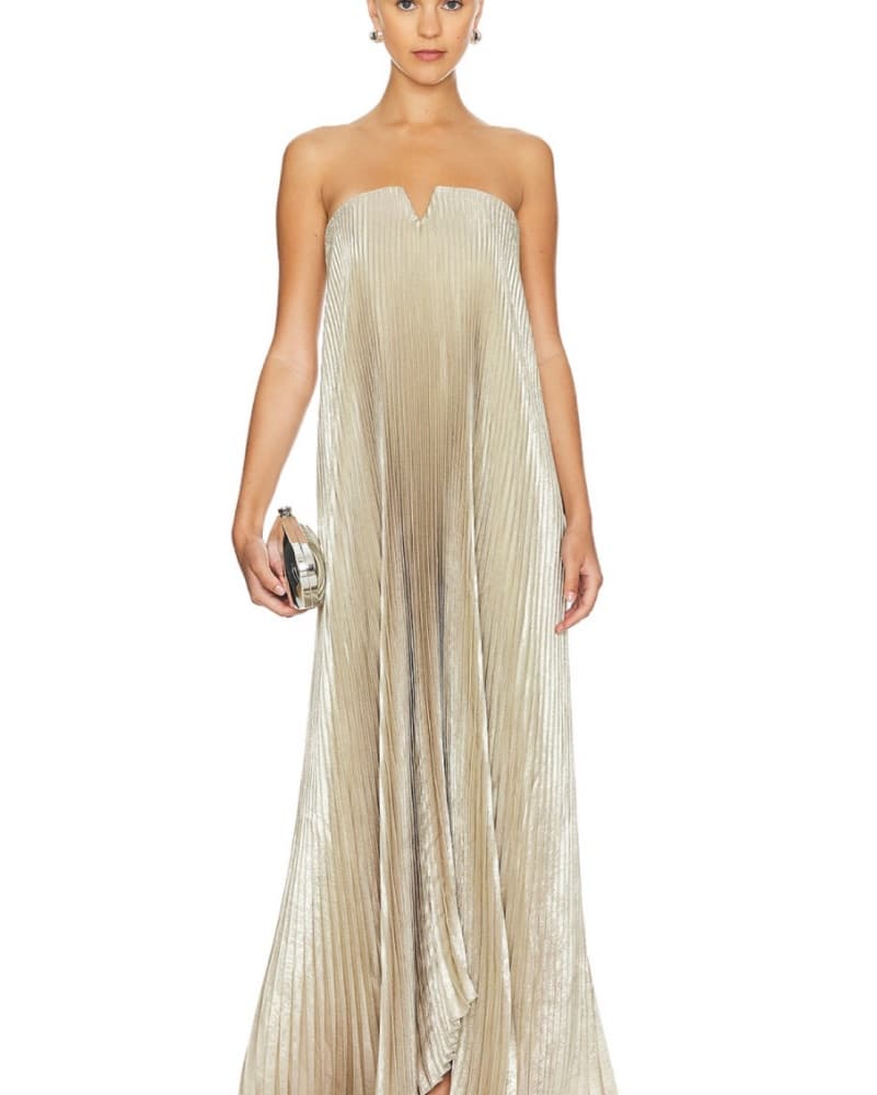 L’IDEE Black Tie Strapless Gown - Image 3