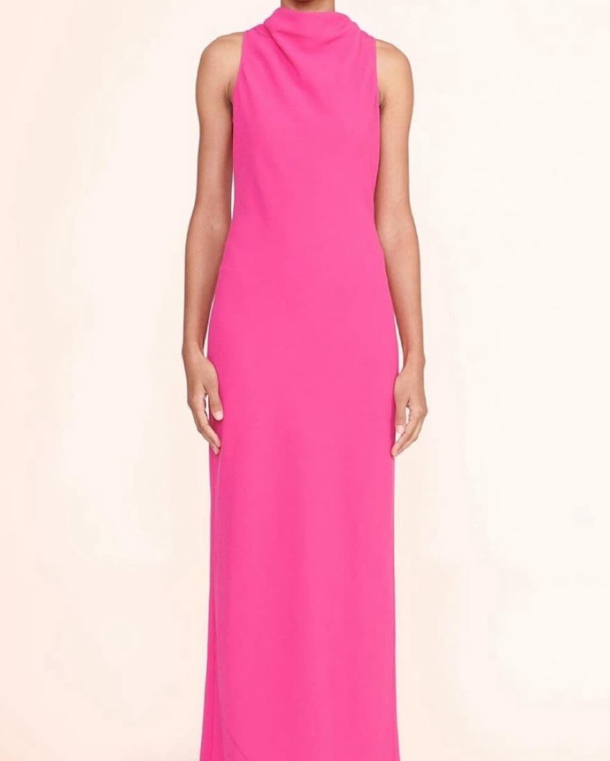 Staud Shannon Dress With Chain Back - Image 2