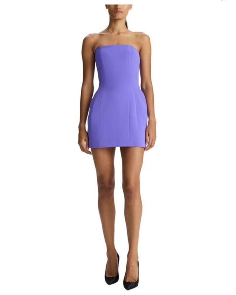 A.L.C. Purple Mini Dress  - Image 3