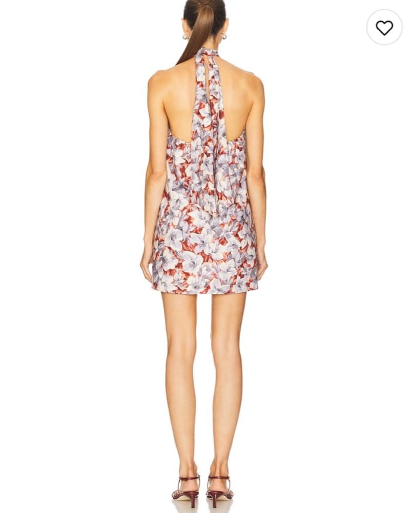 Posse Halter Mini Dress - Image 2
