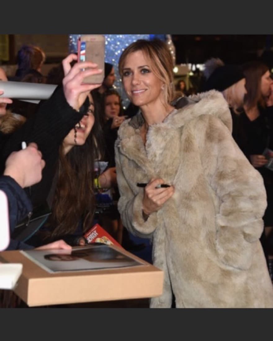 $350 Aritzia Faux Fur Long Coat - Image 3