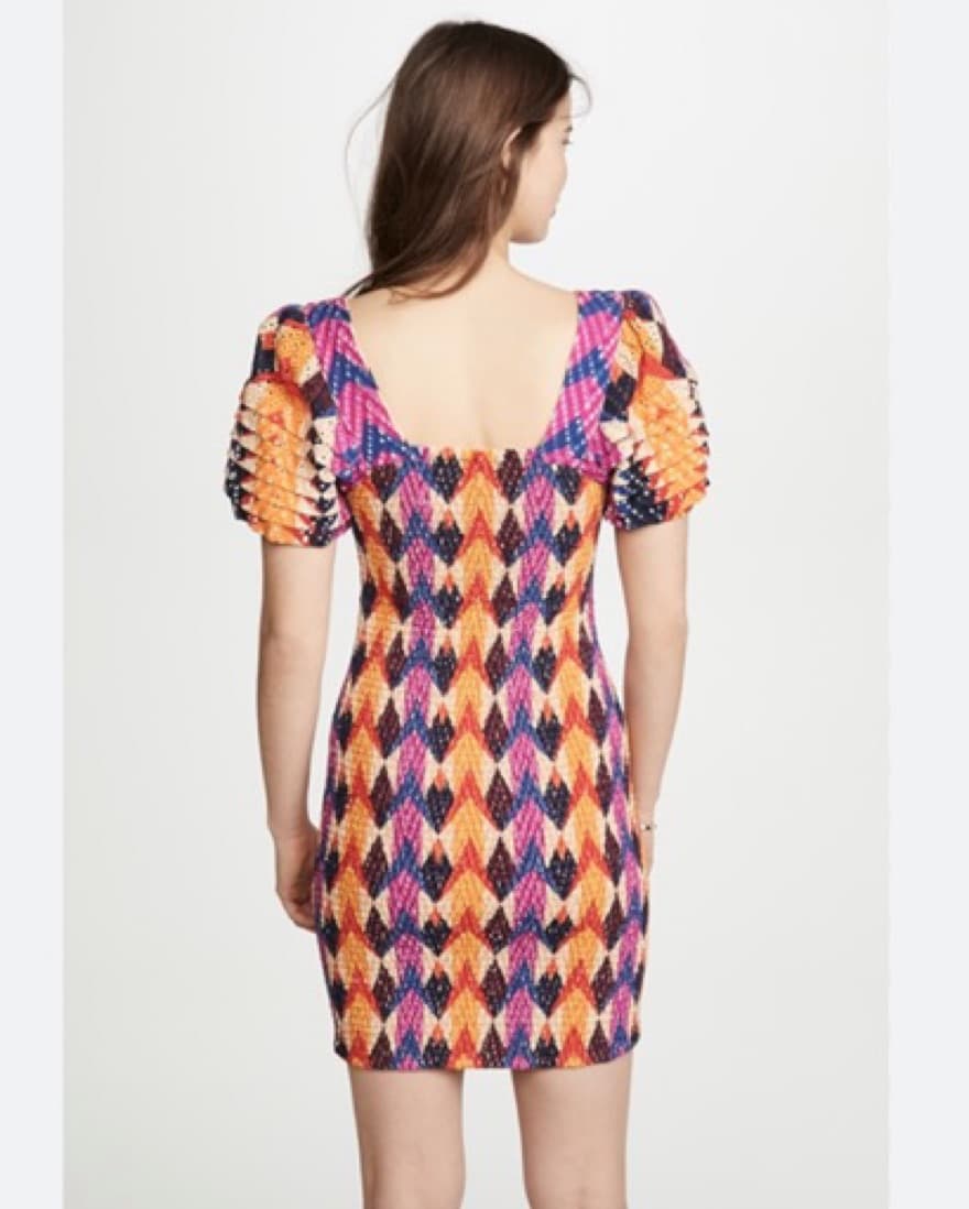 Farm Rio Colorful Mini Dress  - Image 3