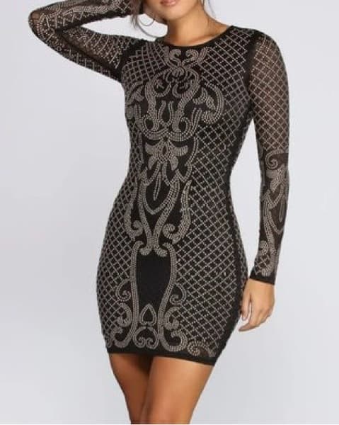 Windsor Stoned Dress - Image 1