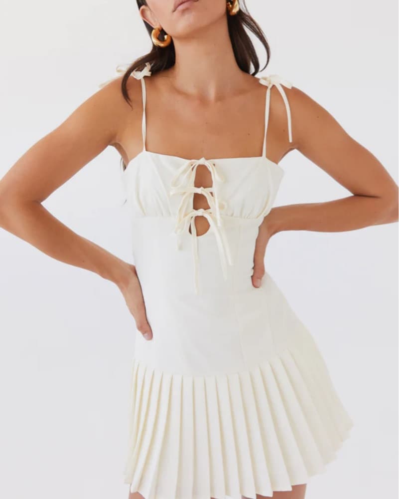 Cream Peppermayo Dress  - Image 1