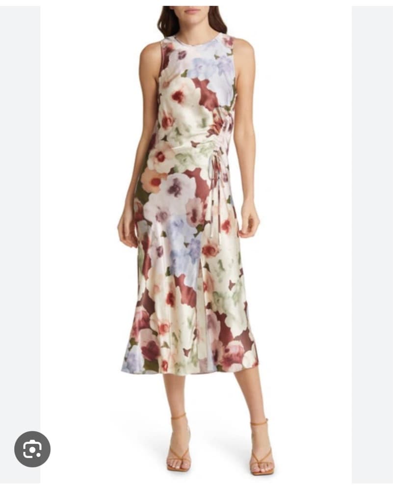 Rails gabriella Satin Midi Dress  - Image 1