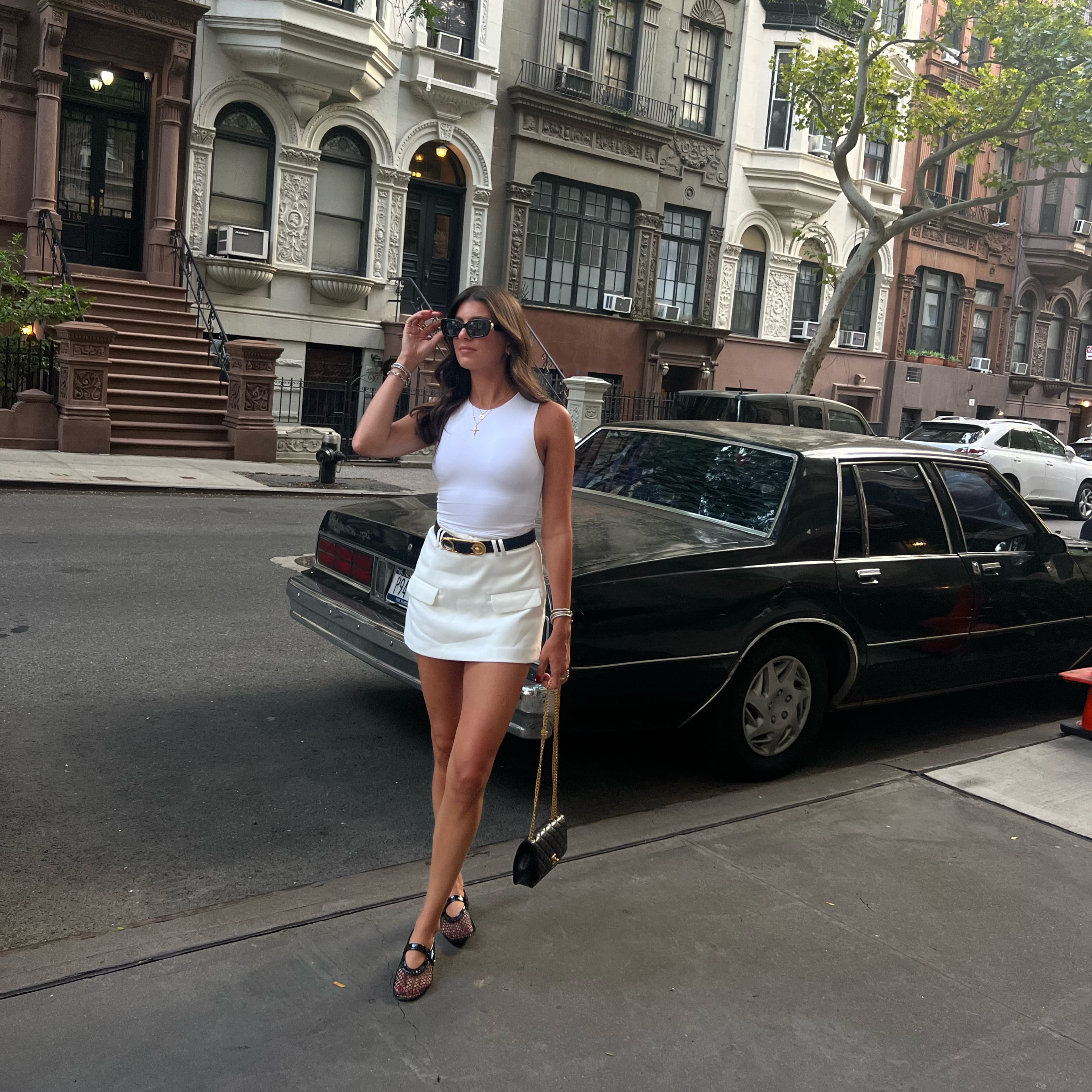 Dissh White Skort  - Image 3