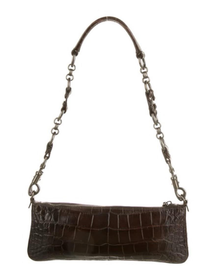 Prada Cocco Lux Pochette Bag - Image 2