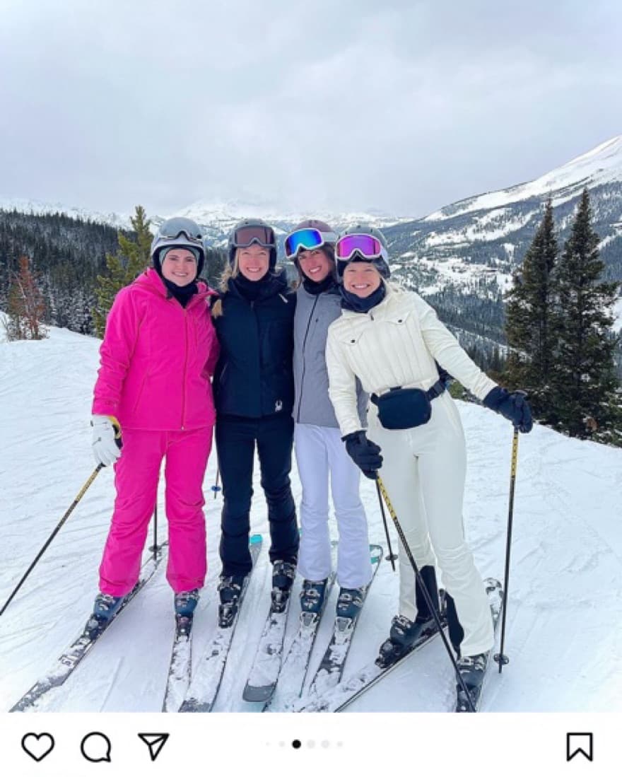 White Perfect moment Ski Suit - Image 3