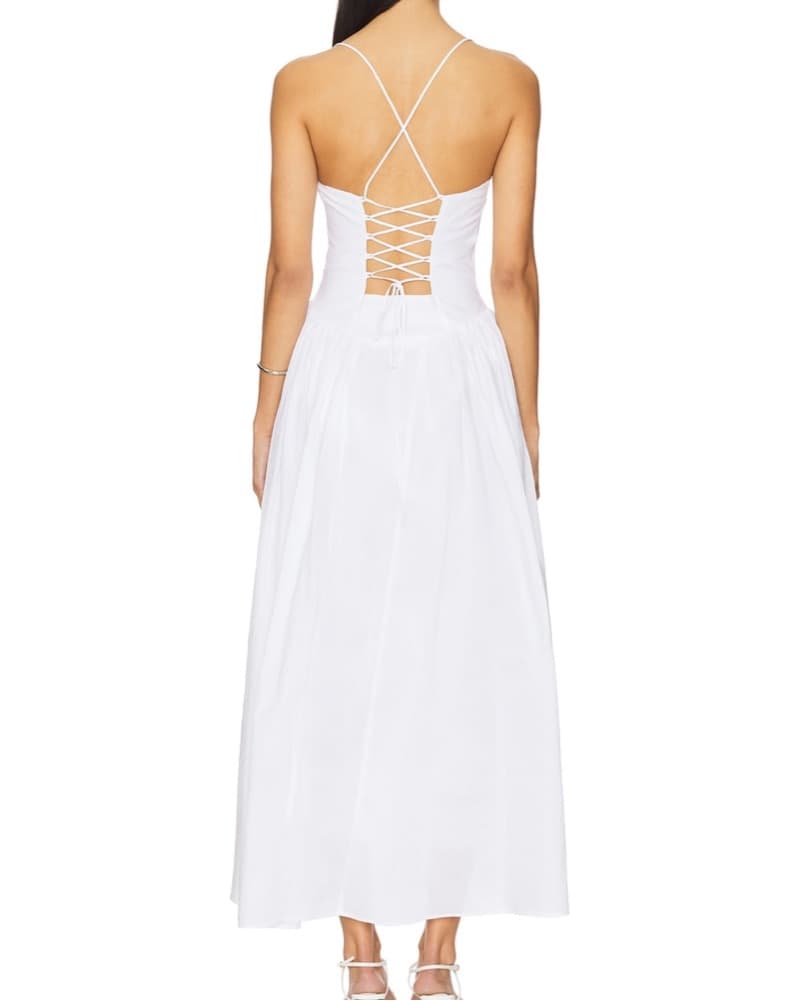 White Maxi Dress - Image 2