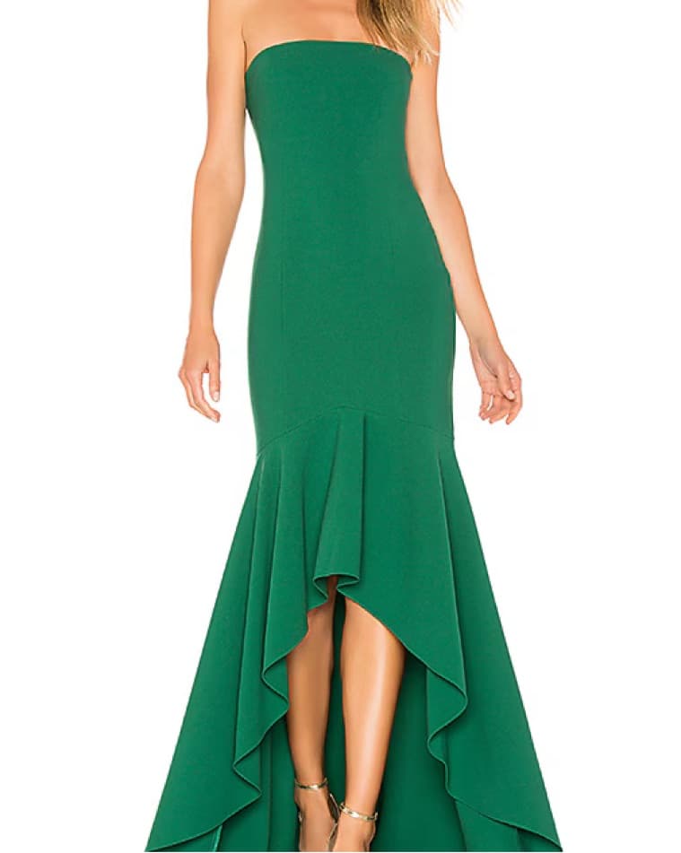 Green Gown LIKELY From Revolve - Image 1