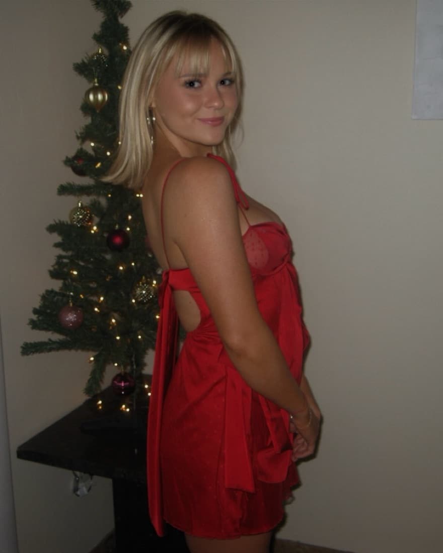 For Love and Lemons Red Acacia Dress  - Image 4