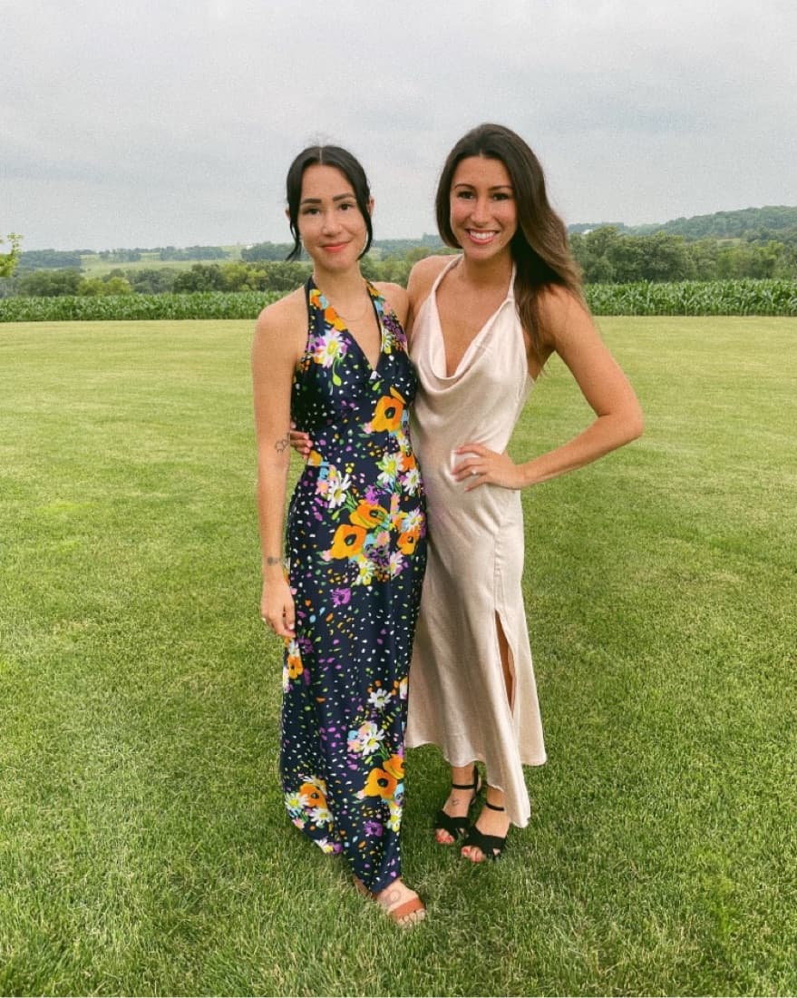 Vintage Floral Dress - Image 1