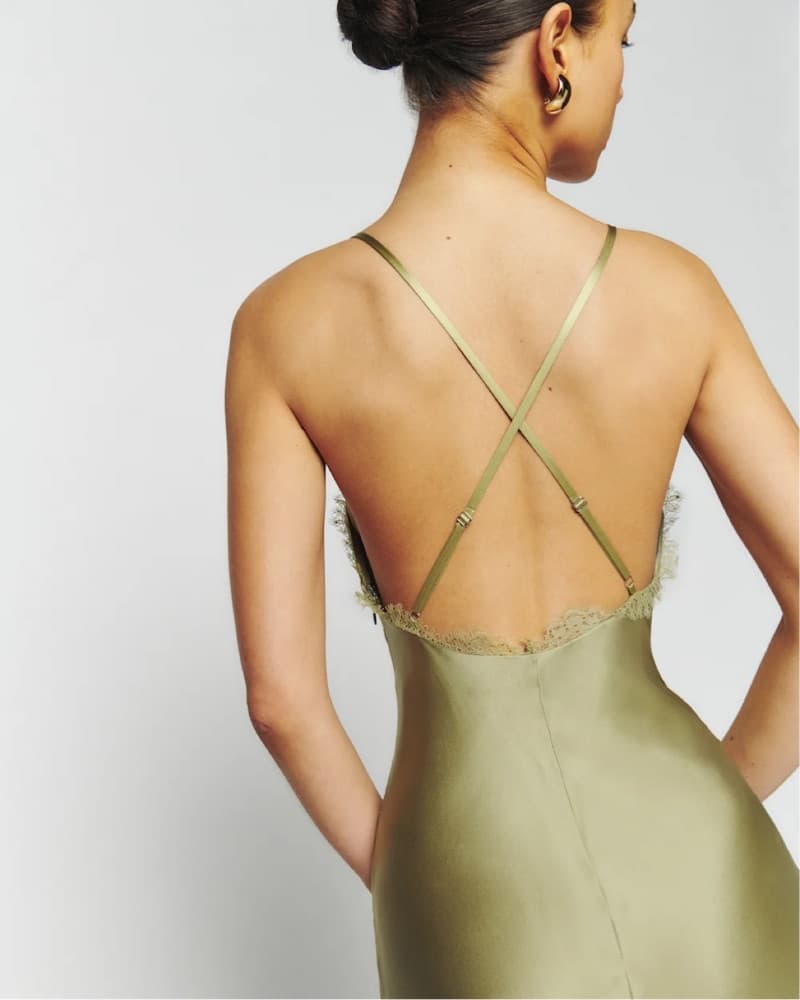 $450 reformation Silk Dress  - Image 5