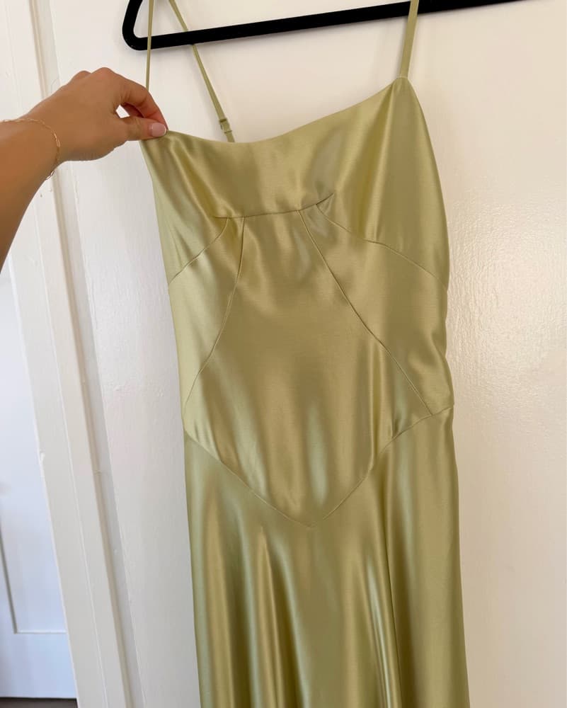 Mare Mare Emmy Satin Corset Maxi Dress.  - Image 5
