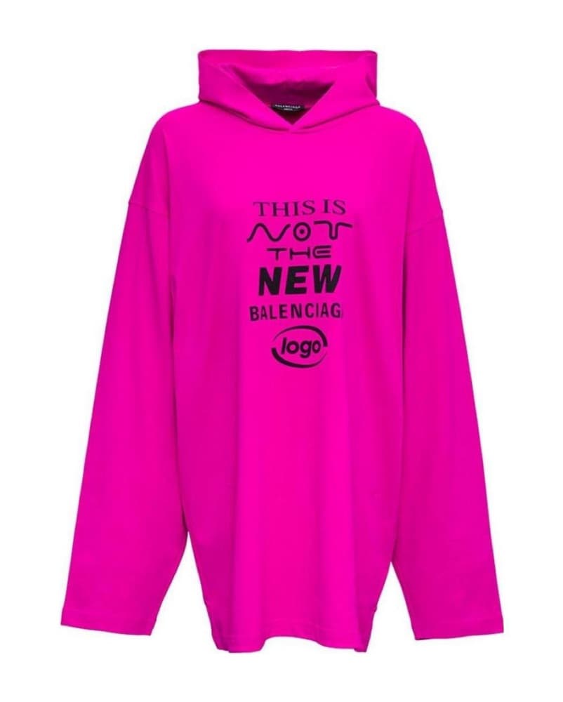 Balenciaga This Is Not Printed Hoodie - Image 1