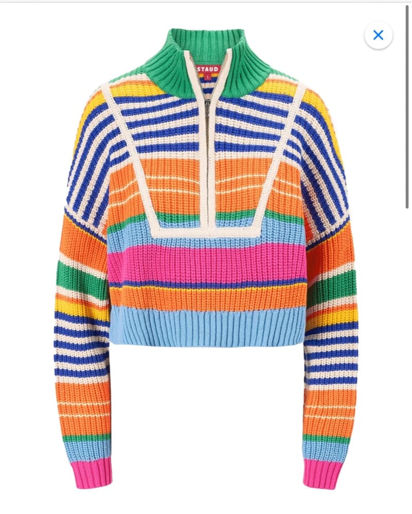 Staud Cropped Hampton Sweater  - Image 2