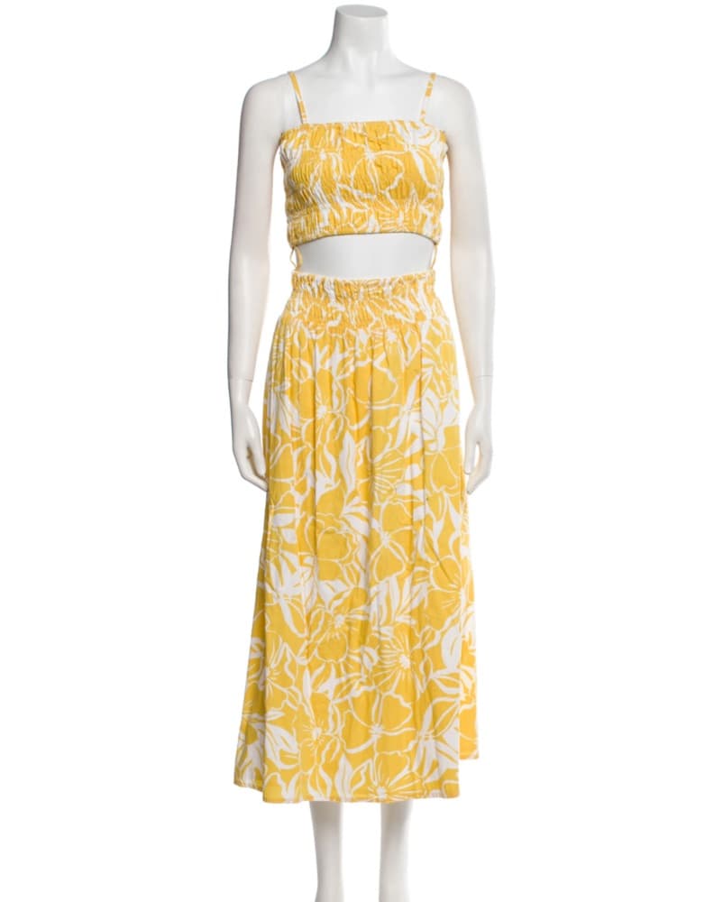 Vibrant Floral Maxi Dress Set - Image 1