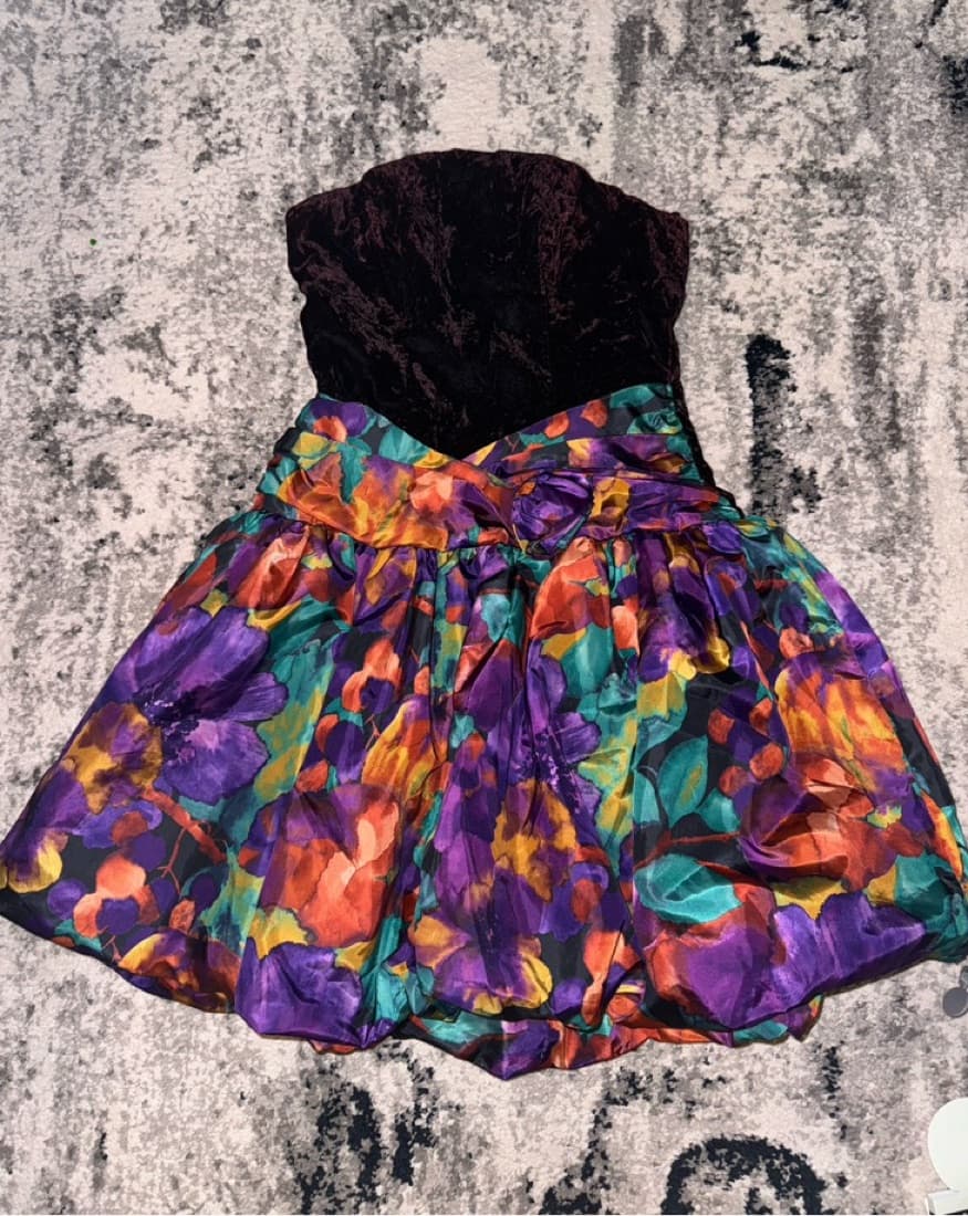 Nite Scarlett Multi Color Mini Dress - Image 1