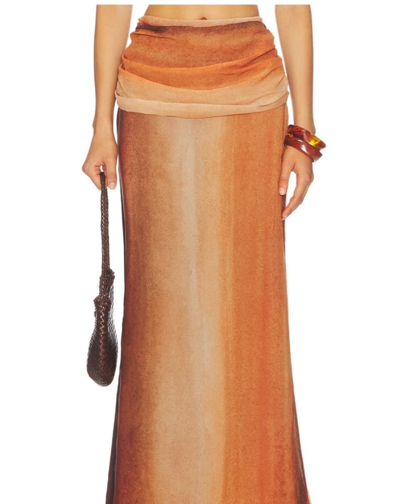 Baobab Sumaq Maxi Skirt In Tierra Inca - Image 1