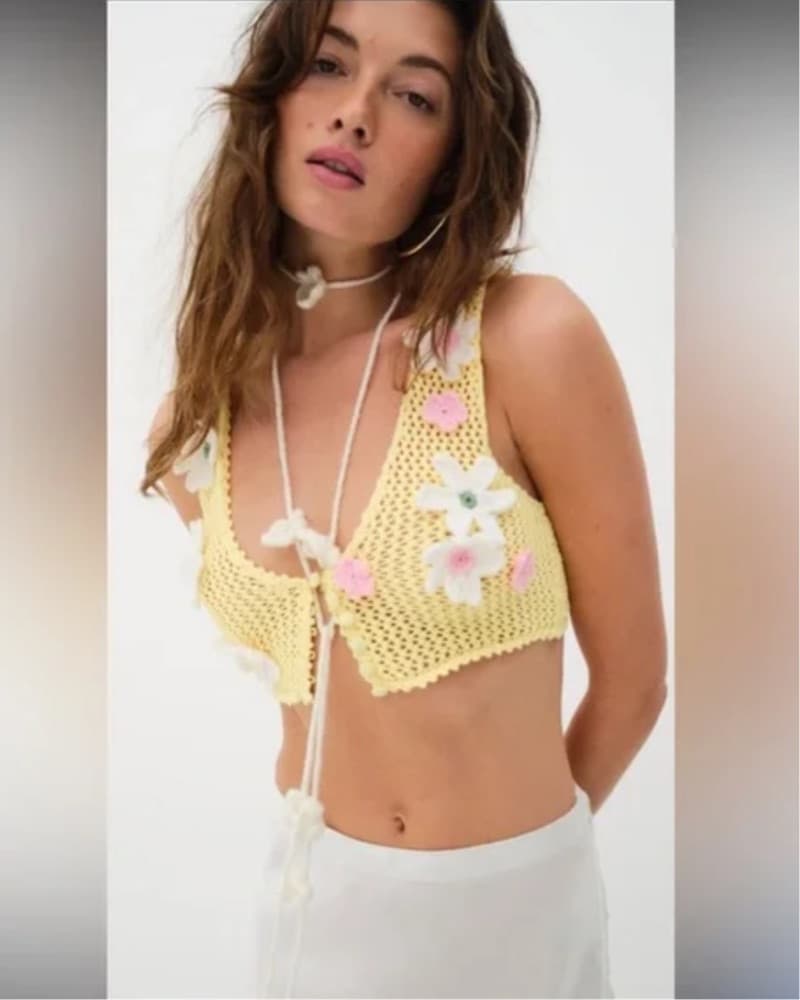 For Love And Lemons Knit Top - Image 3