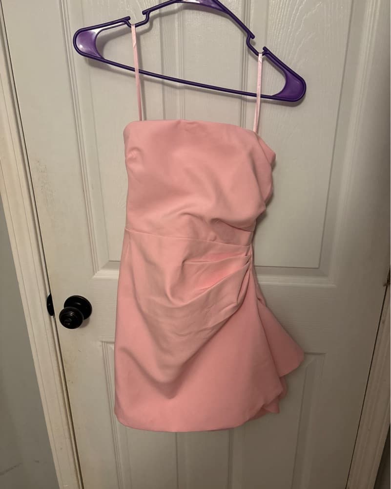Selfie Leslie Pink Dress - Image 3