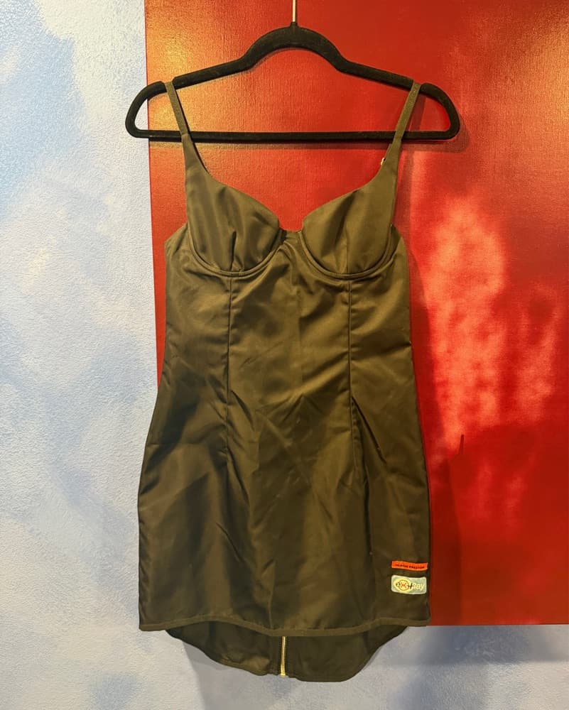 Heron Preston Mini Zip Dress - Image 4