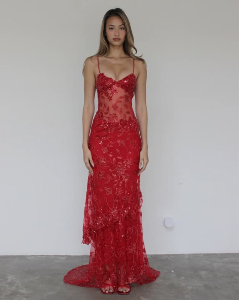 Cha Collective Dahlia Maxi Sequin Dress  - Image 1
