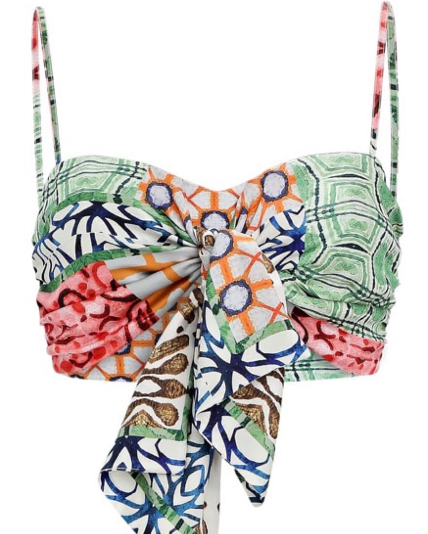 Silvia Tcherassi Wotton Bra Top - Image 2